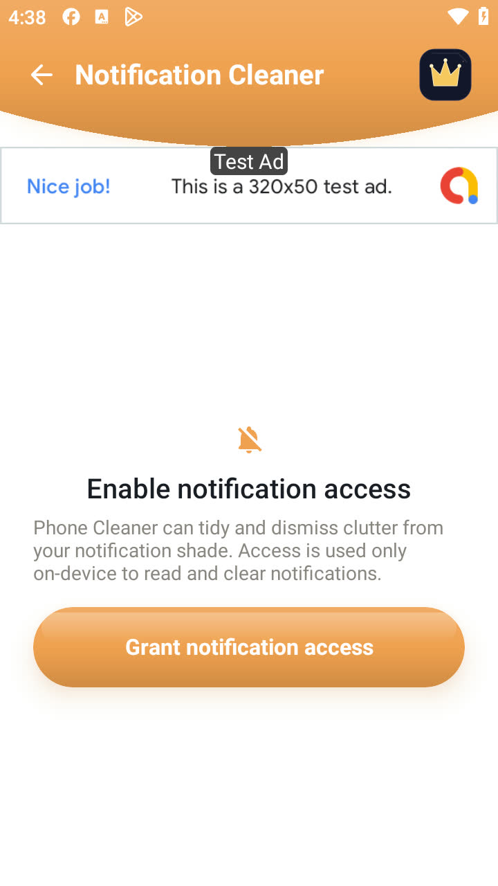 Notification cleaner